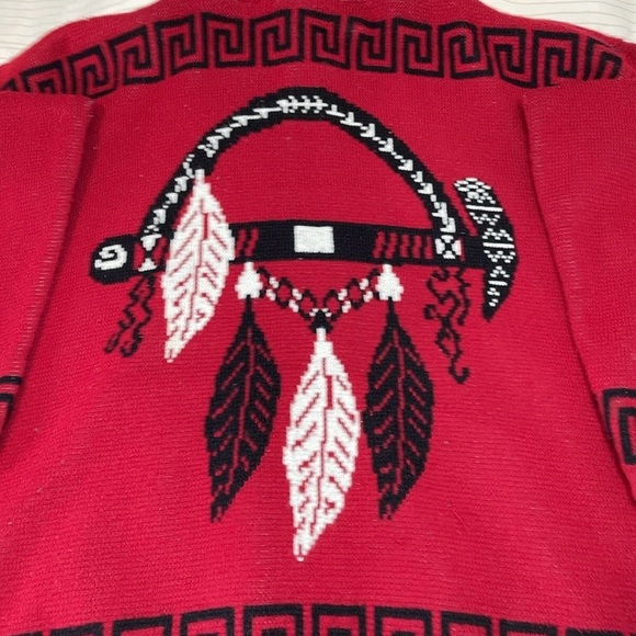 Vintage Tejidos Ruminahui Sweater - Indigenous Print - Wool - Men’s Size XL - Picture 8 of 12
